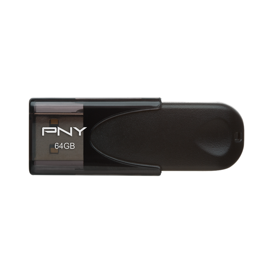 PNY 64GB Attach&eacute; 4 USB 2.0 Flash Drive P-FD64GATT4-GE