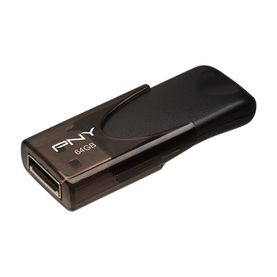 PNY 64GB Attach&eacute; 4 USB 2.0 Flash Drive P-FD64GATT4-GE