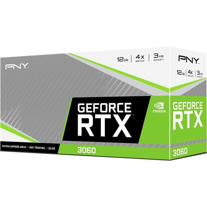 PNY NVIDIA GeForce RTX 3060 Graphic Card - 12 GB GDDR6 VCG306012DFBPB1