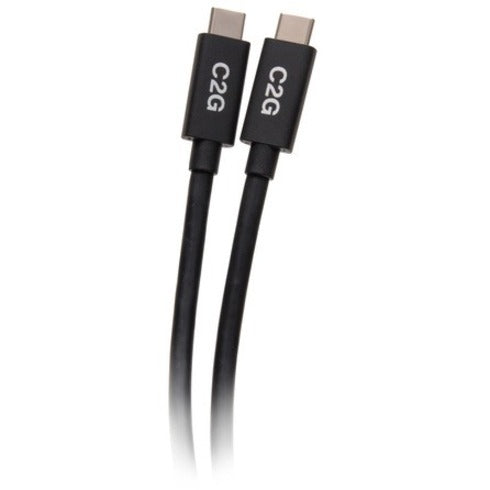 C2G 3.3ft USB-C Male to USB-C Male Cable (20V 5A) - USB4 40Gbps C2G28878