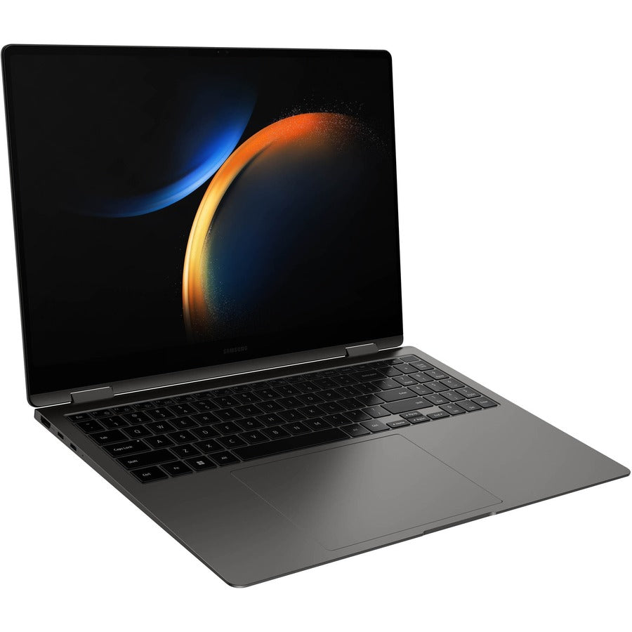 Ordinateur portable 2 en 1 convertible à écran tactile 16" Samsung Galaxy Book3 Pro 360 NP960QFG-KA2CA - 3K - 2880 x 1800 - Intel Core i7 13e génération - Plateforme Intel Evo - 16 Go de RAM totale - 1 To SSD - Graphite NP960QFG-KA2CA