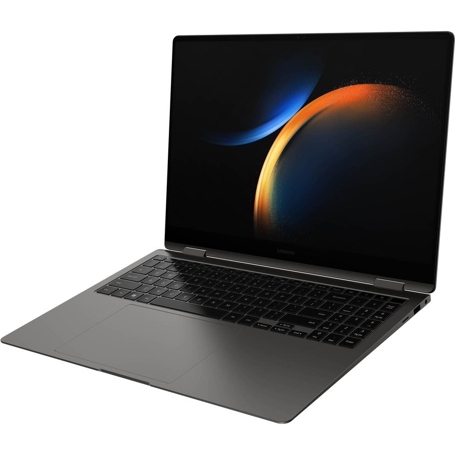 Ordinateur portable 2 en 1 convertible à écran tactile 16" Samsung Galaxy Book3 Pro 360 NP960QFG-KA2CA - 3K - 2880 x 1800 - Intel Core i7 13e génération - Plateforme Intel Evo - 16 Go de RAM totale - 1 To SSD - Graphite NP960QFG-KA2CA