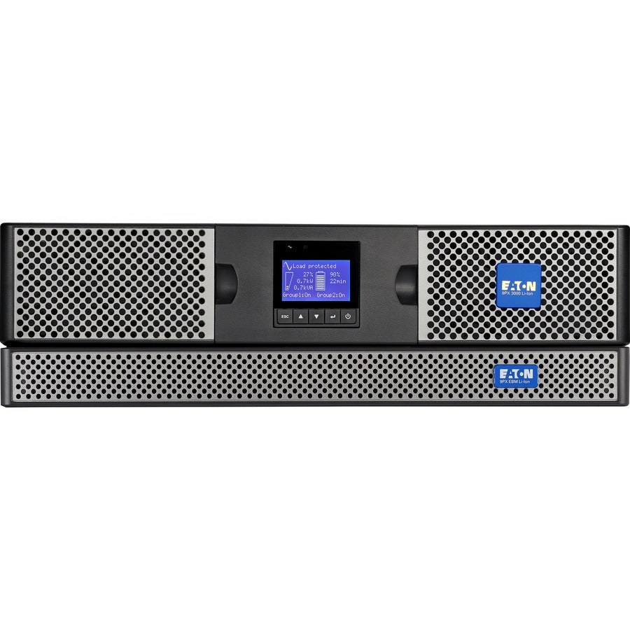 Eaton 9PX Lithium-Ion UPS 3000VA 2400W 208V 2URack/Tower UPS Network Card Optional 9PX3000GRT-L