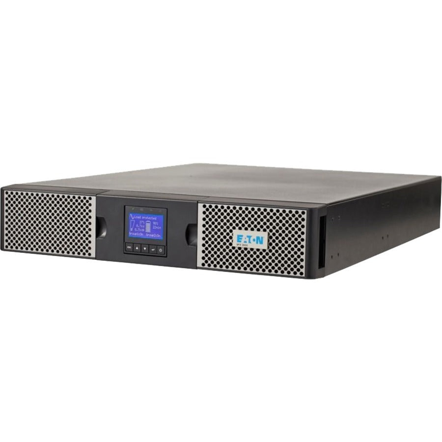 Eaton 9PX UPS, 2U, 2000 VA, 1800 W, 5-20P input, Outputs: (6) 5-20R, (1) L5-20R, 120V, Network card 9PX2000RTN