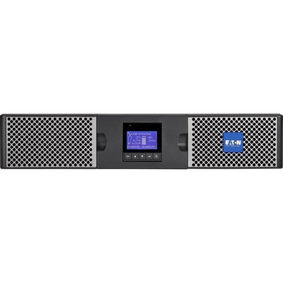 Eaton 9PX UPS Lithium-Ion 2000 VA 1800 W 120 V 2U Rack/Tour UPS Carte réseau en option 9PX2000RT-L