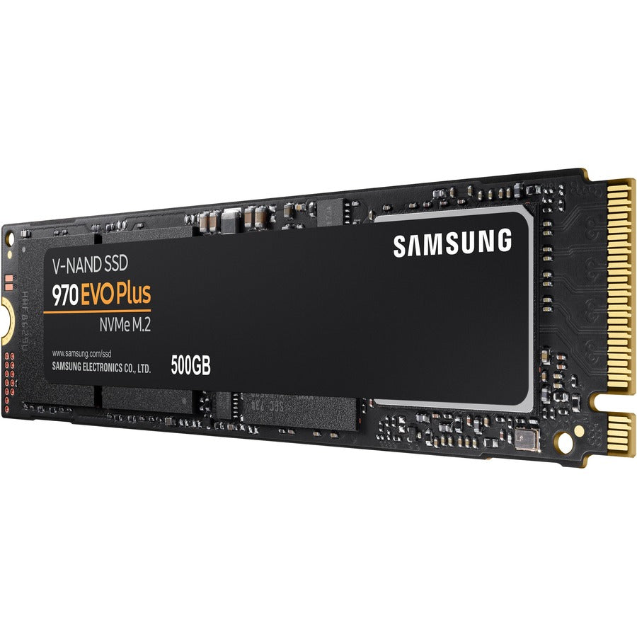 Samsung 970 EVO Plus MZ-V7S500B/AM 500 GB Solid State Drive - M.2 Internal - PCI Express NVMe (PCI Express NVMe 3.0 x4) MZ-V7S500B/AM