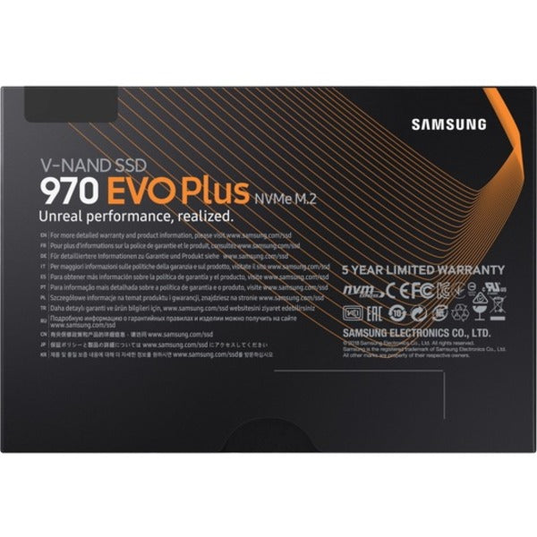 Samsung 970 EVO Plus MZ-V7S500B/AM 500 GB Solid State Drive - M.2 Internal - PCI Express NVMe (PCI Express NVMe 3.0 x4) MZ-V7S500B/AM