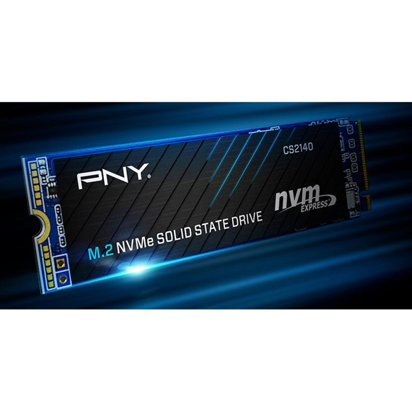 PNY CS2140 500 GB Solid State Drive - M.2 2280 Internal - PCI Express NVMe (PCI Express NVMe 4.0 x4) M280CS2140-500-RB