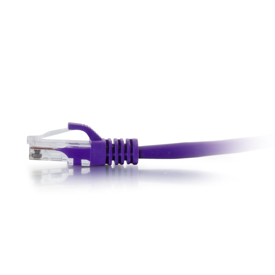 C2G 3 pieds Cat6a Snagless non blindé (UTP) câble Ethernet de raccordement réseau-violet 50819