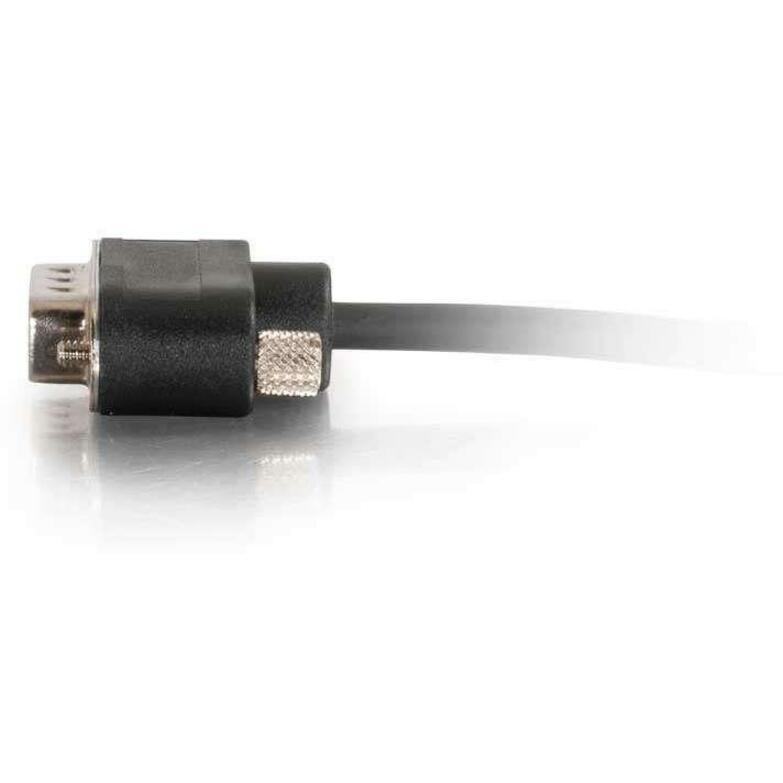 C2G 6ft CMG-Rated DB9 Low Profile Null Modem M-M 52166