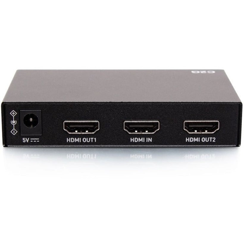 C2G 2-Port HDMI Distribution Amplifier Splitter - 4K 60Hz C2G41600