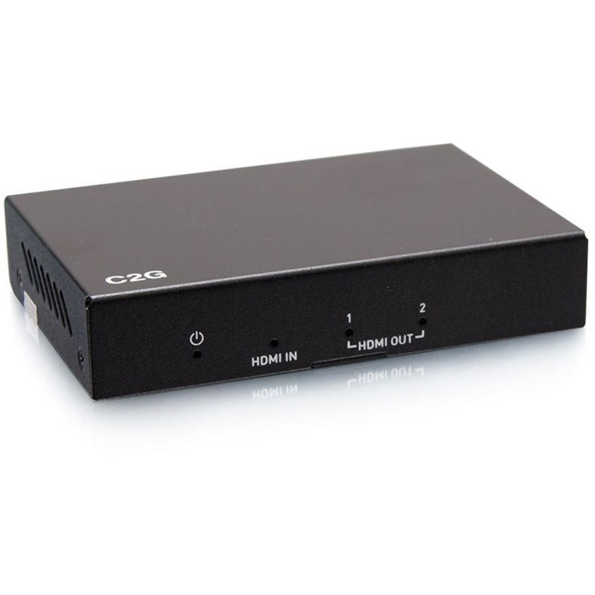 C2G 2-Port HDMI Distribution Amplifier Splitter - 4K 60Hz C2G41600