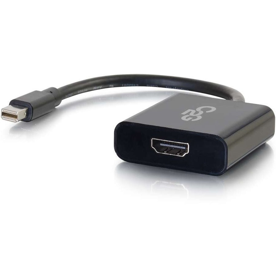 C2G Mini DisplayPort to HDMI Active Adapter Converter 4K 30Hz - White 54308