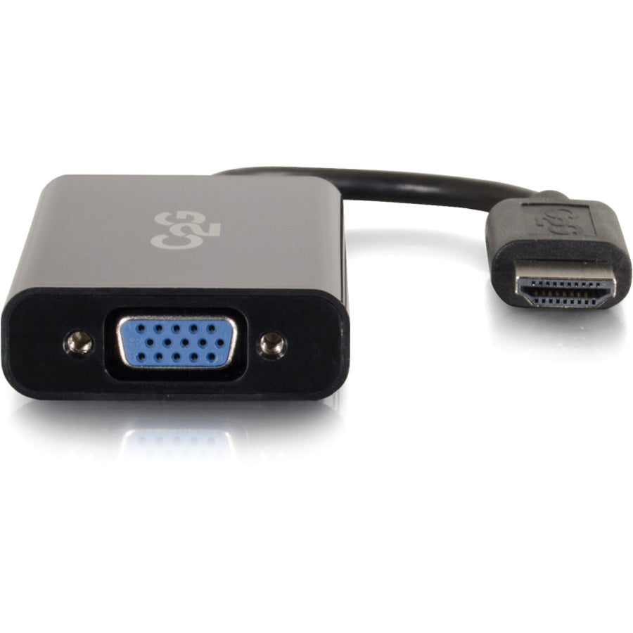 C2G HDMI mâle vers VGA et stéréo Audio femelle adaptateur convertisseur Dongle 41351