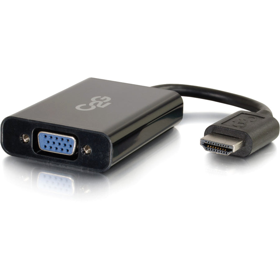 C2G HDMI mâle vers VGA et stéréo Audio femelle adaptateur convertisseur Dongle 41351