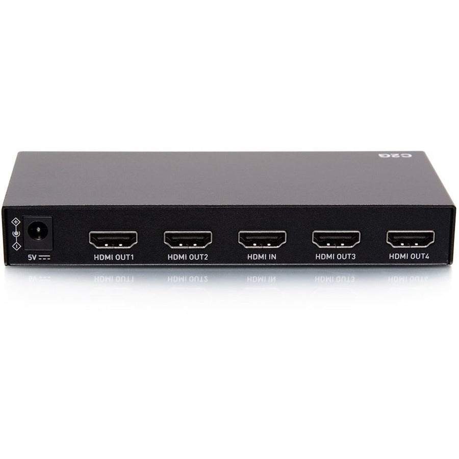 C2G 4-Port HDMI Distribution Amplifier Splitter - 4K 60Hz C2G41601