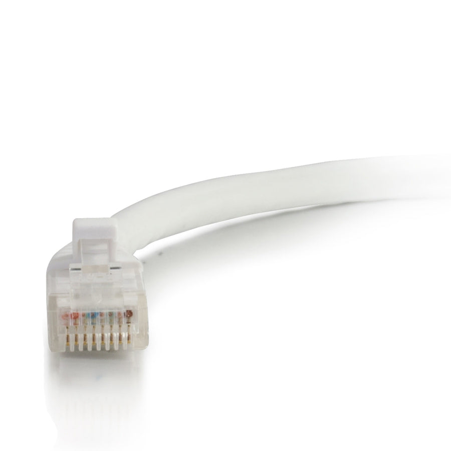 C2G 10 pieds Cat6a Snagless non blindé (UTP) câble Ethernet de raccordement réseau-blanc 50769