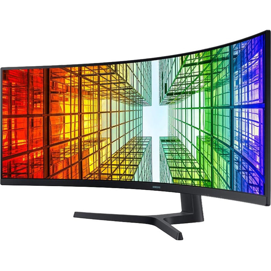 Samsung S49A950U 49" Dual Quad HD (DQHD) Curved Screen Quantum Dot LED LCD Monitor - 32:9 - Charcoal Black LS49A950UINXZA