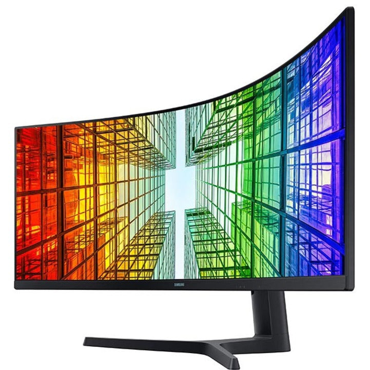 Samsung S49A950U Moniteur LCD LED à écran incurvé Dual Quad HD (DQHD) de 49 po - 32:9 - Noir anthracite LS49A950UINXZA