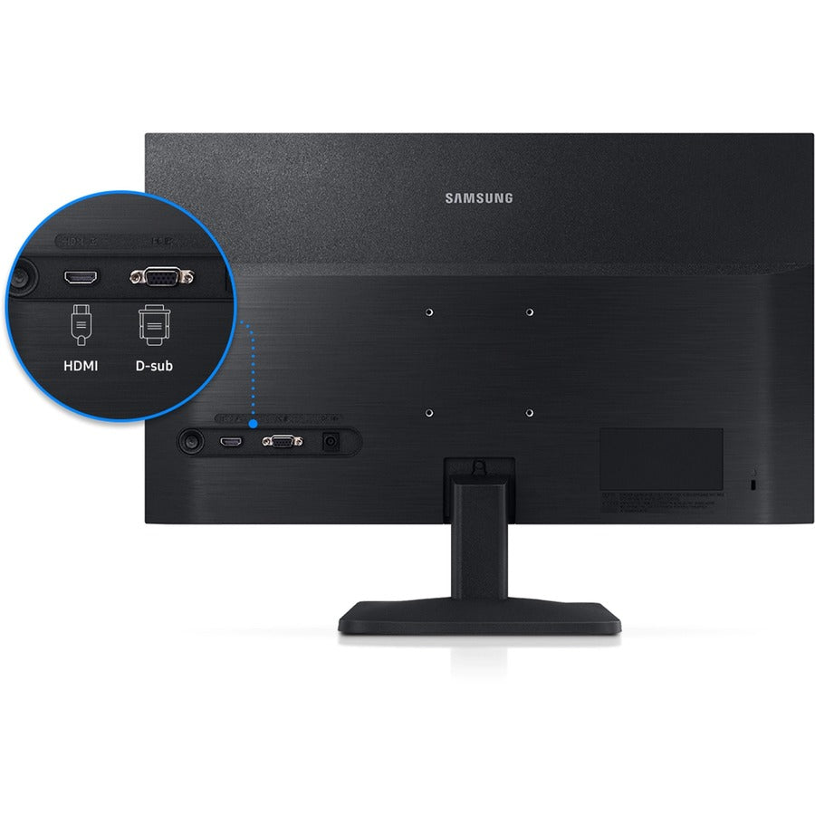 Moniteur LCD Full HD 24" Essential S24A338NHN de Samsung - 16:9 - Noir LS24A338NHNXZA