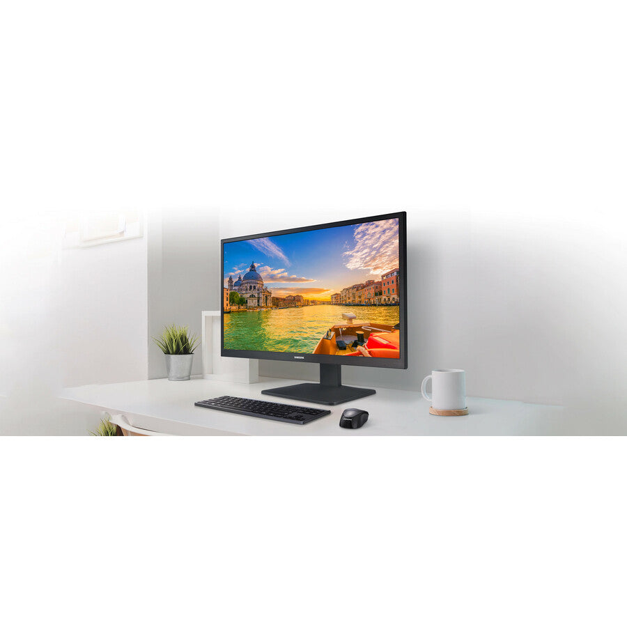 Moniteur LCD Full HD 24" Essential S24A338NHN de Samsung - 16:9 - Noir LS24A338NHNXZA