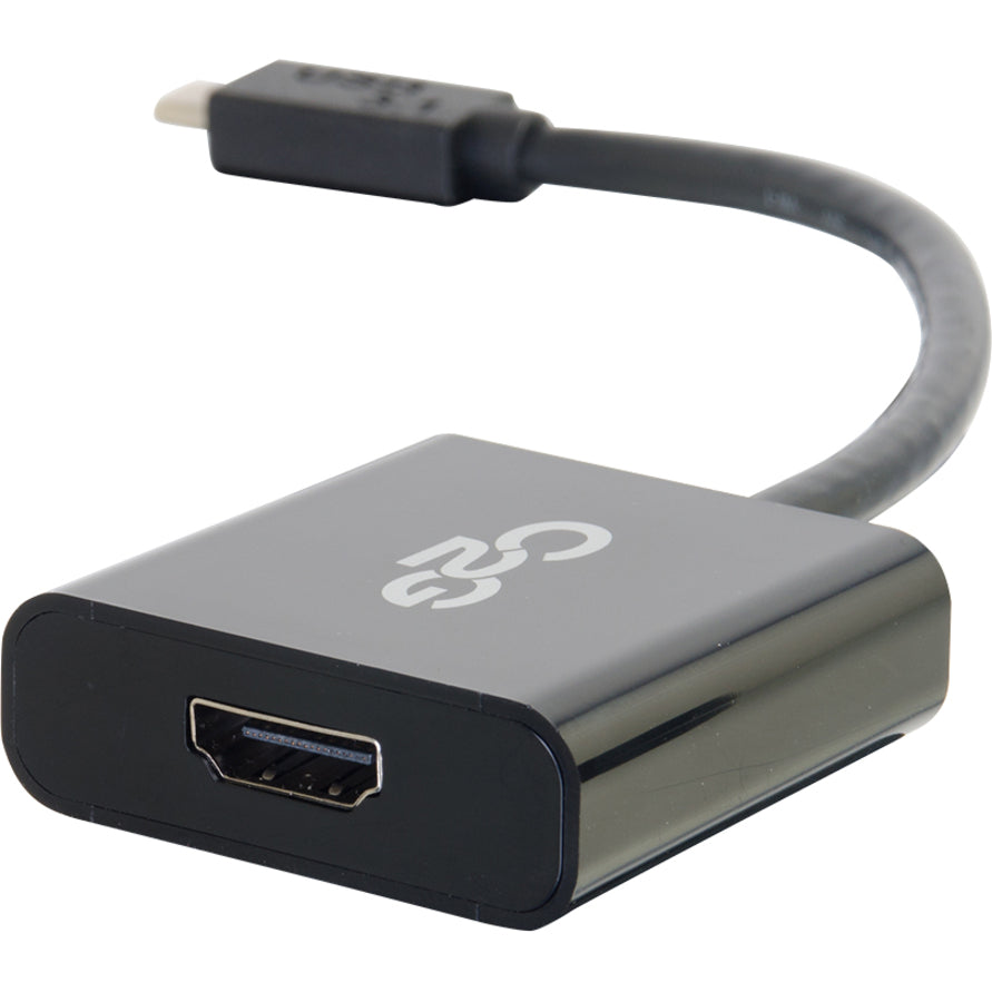 C2G USB 3.1 USB C to HDMI Audio/Video Adapter 4K 30Hz - Black TAA 29474