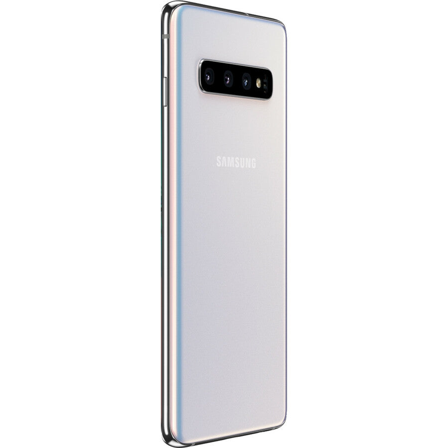 Samsung Galaxy S10 SM-G973W 128 GB Smartphone - 6.1" Dynamic AMOLED QHD+ 3040 x 1440 - Prism White SM-G973WZWAXAC