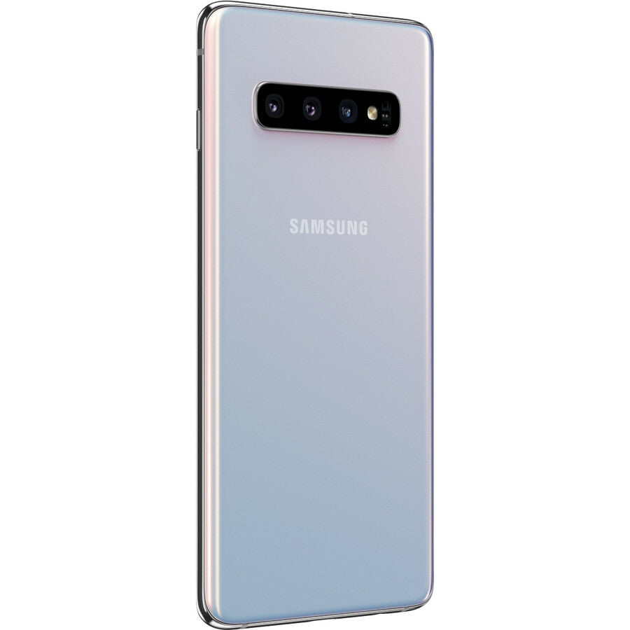 Samsung Galaxy S10 SM-G973W 128 GB Smartphone - 6.1" Dynamic AMOLED QHD+ 3040 x 1440 - Prism White SM-G973WZWAXAC