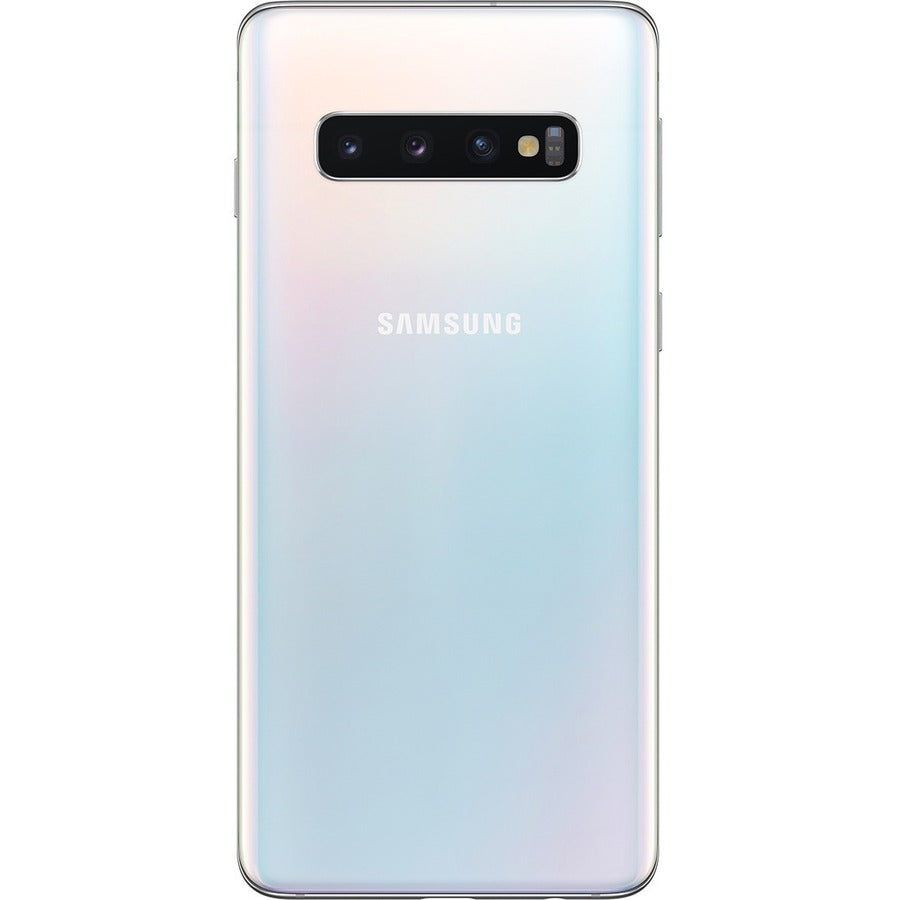 Samsung Galaxy S10 SM-G973W 128 GB Smartphone - 6.1" Dynamic AMOLED QHD+ 3040 x 1440 - Prism White SM-G973WZWAXAC