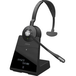 Jabra Engage Series GSA9556-583-125 - Mono - Sans fil - Bluetooth/DECT - 492,1 pieds - 40 Hz - 16 kHz - Over-the-head - Monaural - Supra-aural - Condensateur, Electret, Unidirectionnel, Technologie MEMS MicrophoneConforme TAA