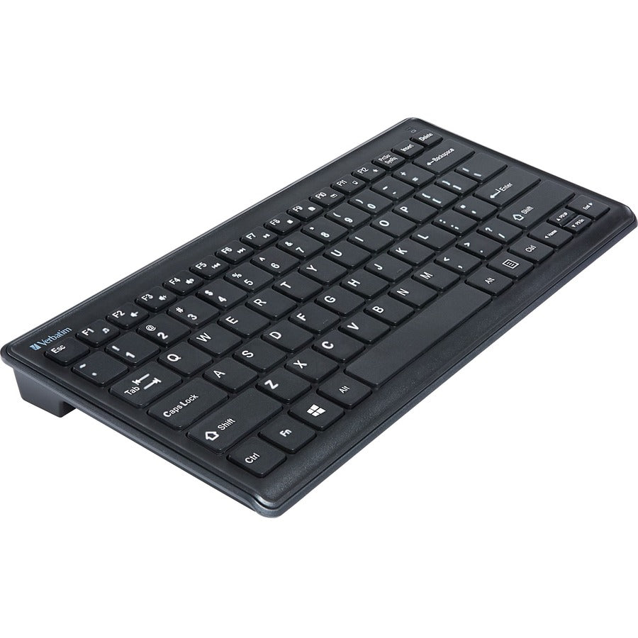 Clavier et souris compacts sans fil silencieux Verbatim 70739