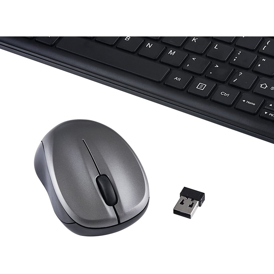 Clavier et souris compacts sans fil silencieux Verbatim 70739