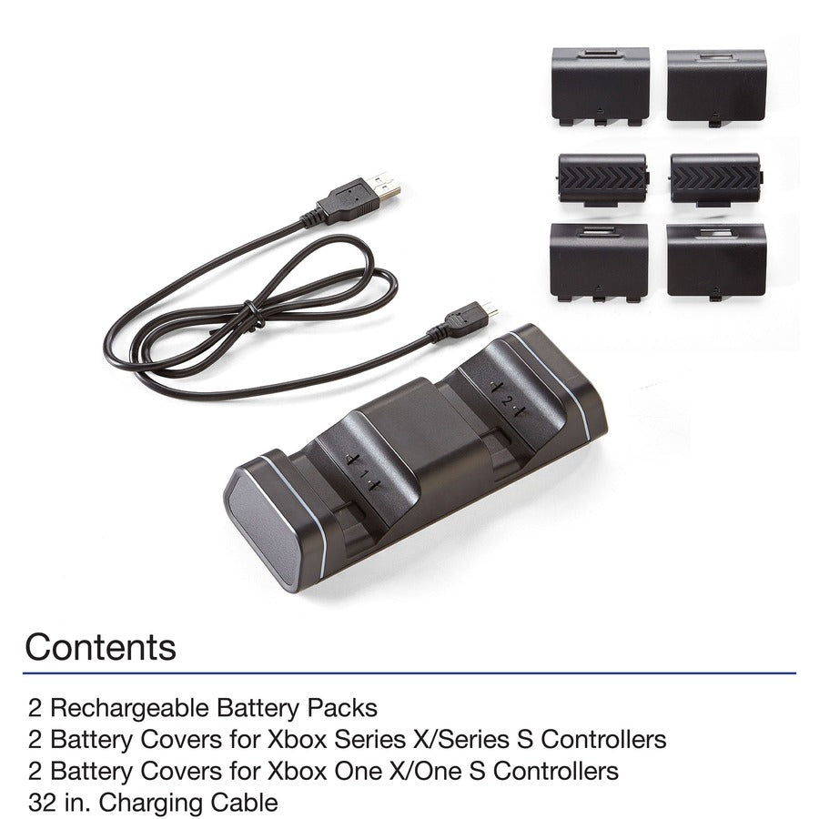 Verbatim Dual Charging Stand for use with Xbox Wireless Controller 70728