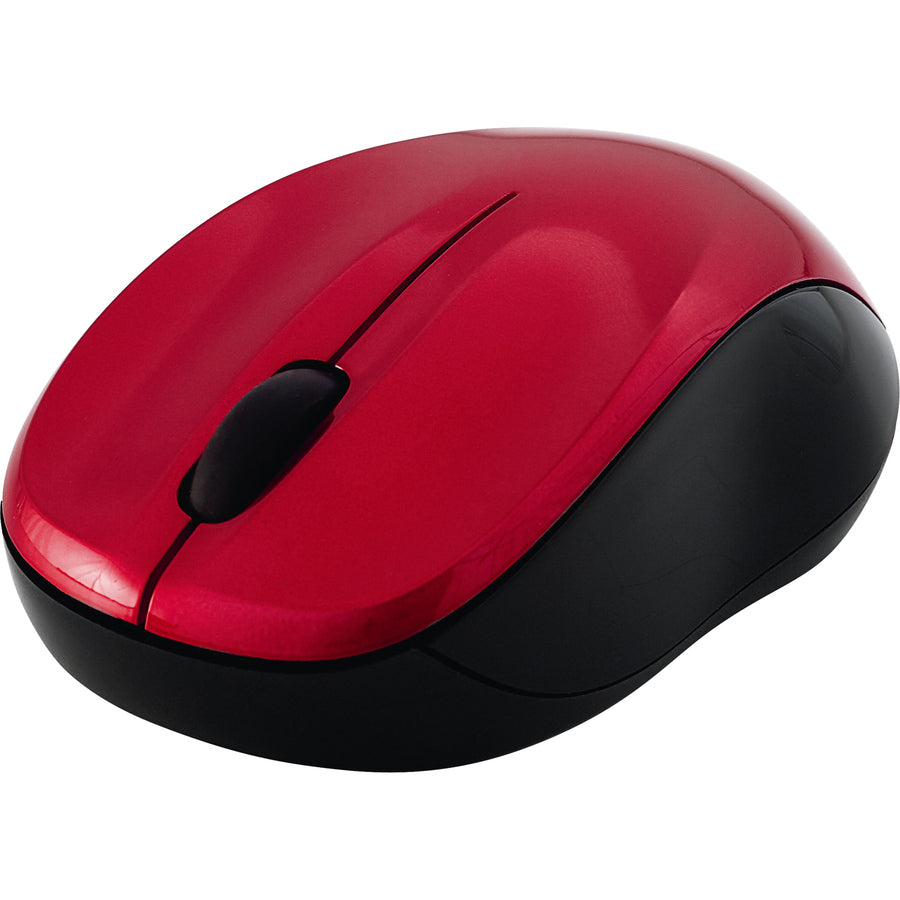 Verbatim Silent Wireless Blue LED Mouse - Red 99780