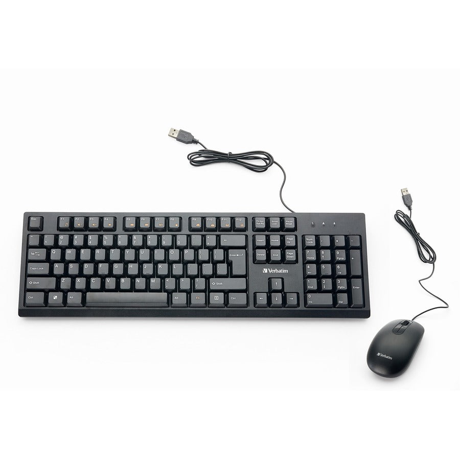 Clavier et souris filaires Verbatim 70734