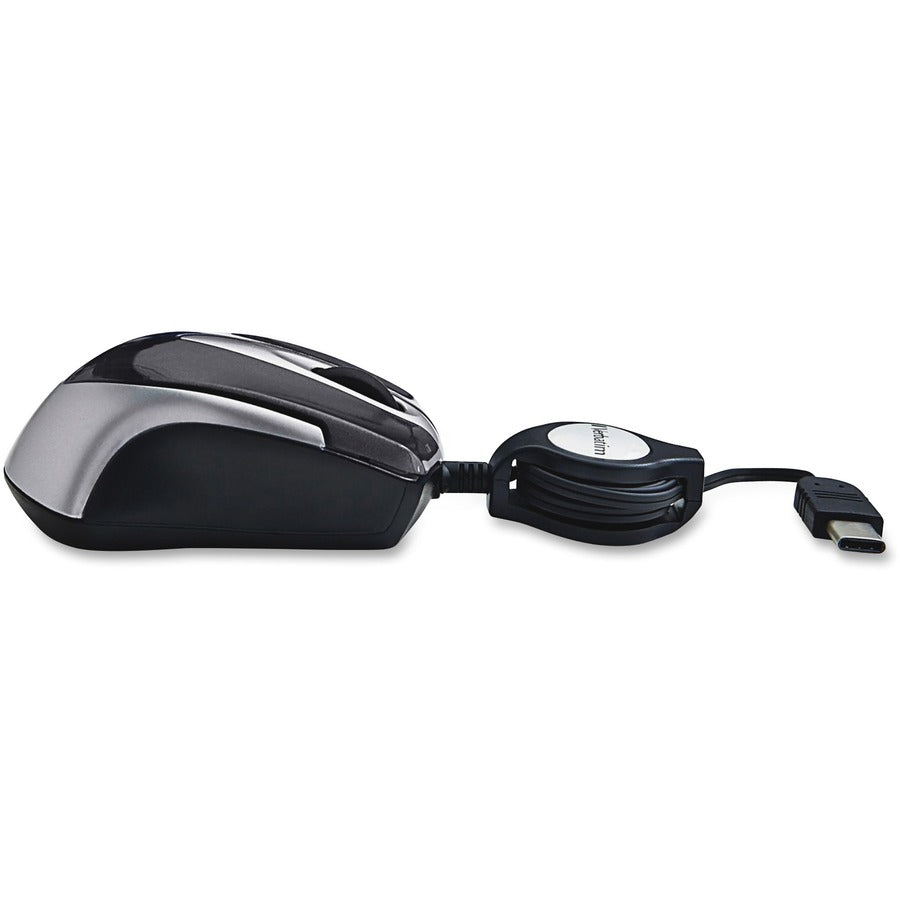 Mini souris optique de voyage USB-C Verbatim - Noir 99235