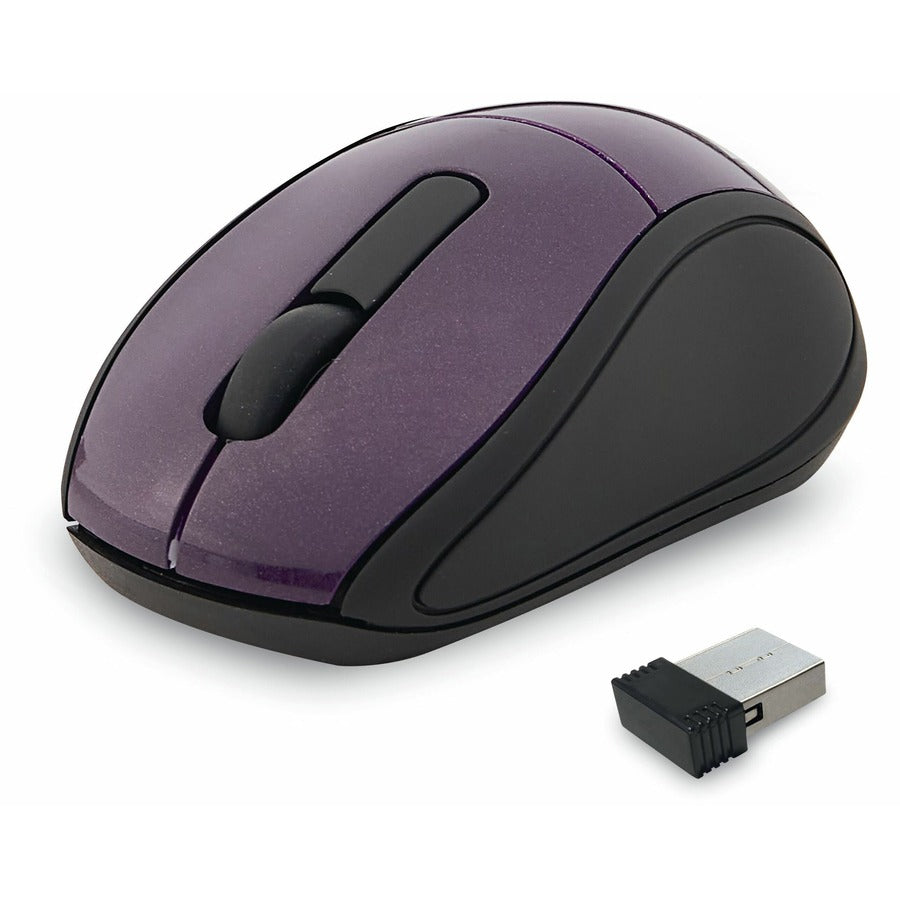 Mini souris optique de voyage sans fil Verbatim - Violet 97473