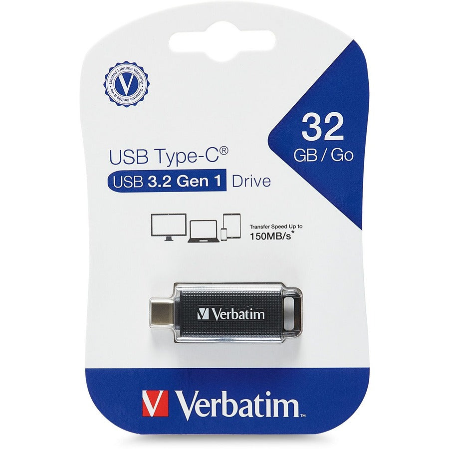 Clé USB Verbatim 32 Go USB Type-C USB 3.2 Gen 1 70903