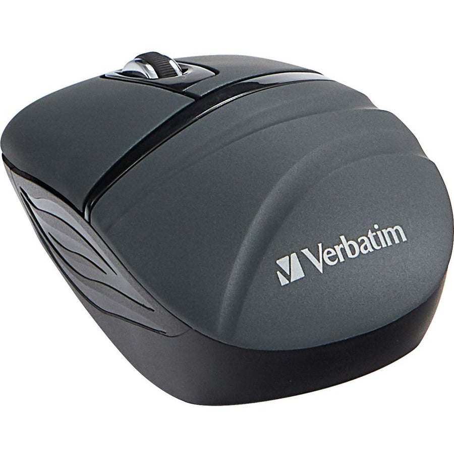 Verbatim Wireless Mini Travel Mouse, Commuter Series - Graphite 70704