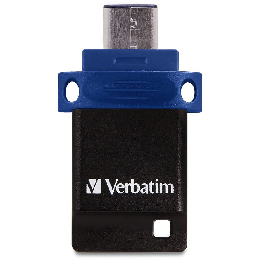 Clé USB 3.0 double Store 'n' Go Verbatim 32 Go pour appareils USB-C - Bleu 99154