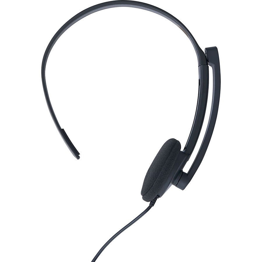 Casque mono Verbatim avec microphone et télécommande en ligne 70722