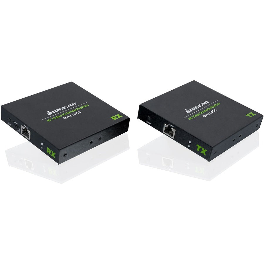 IOGEAR 4K Video Extender/Splitter over Ethernet Cable Kit GVE4K60KIT