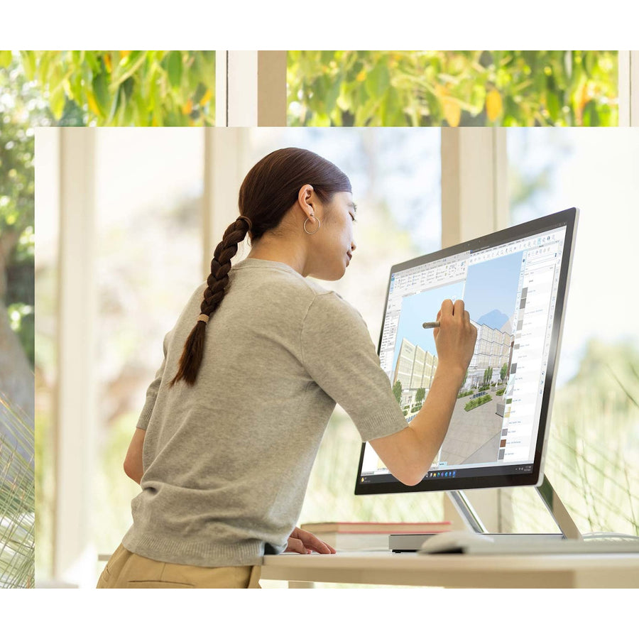 Microsoft Surface Studio 2+ All-in-One Computer - Intel Core i7 11th Gen i7-11370H Quad-core (4 Core) - 32 GB RAM DDR4 SDRAM - 1 TB SSD - 28" 4500 x 3000 Touchscreen Display - Desktop SBG-00002