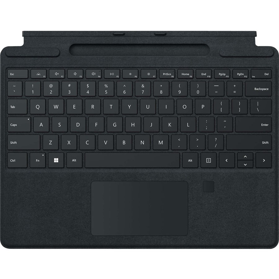 Étui/clavier Microsoft Signature pour tablette Microsoft Surface Pro 8, Surface Pro X 13" - Noir 8XG-00001