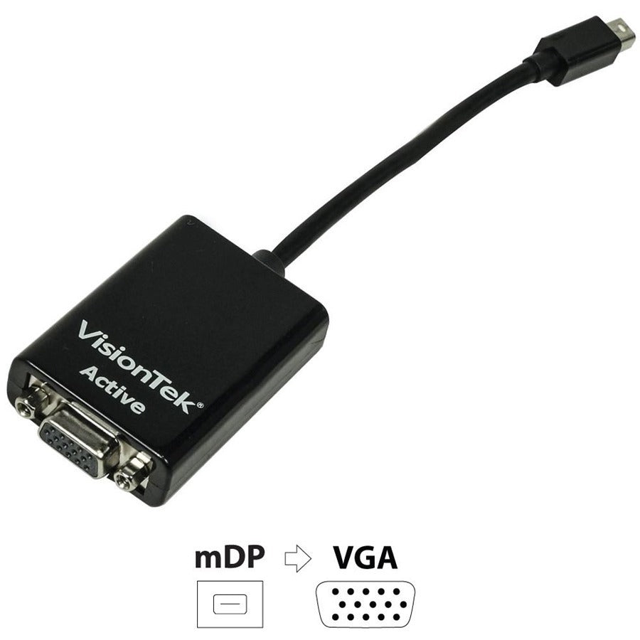 VisionTek Mini DisplayPort to VGA Active Adapter (M/F) 900343