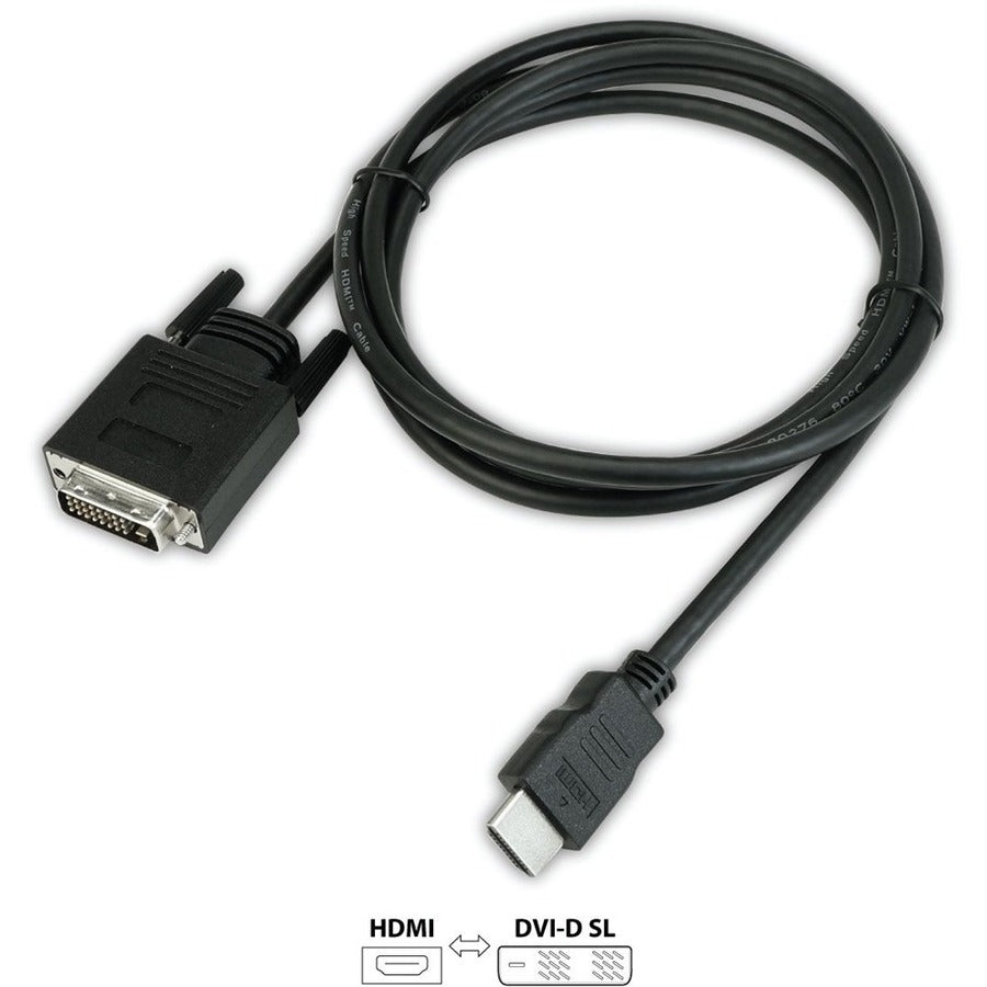 Câble bidirectionnel VisionTek HDMI / DVI-D de 6 pieds (M/M) 901192