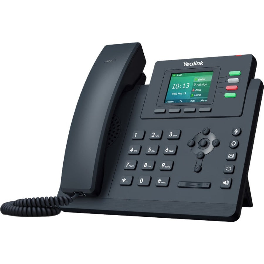 Yealink SIP-T33G IP Phone - Corded/Cordless - Corded - Wall Mountable, Desktop - Classic Gray SIP-T33G