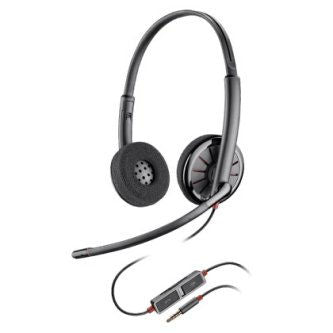 BLACKWIRE 225,STEREO HEADSET-INVID HDSET 205204-12