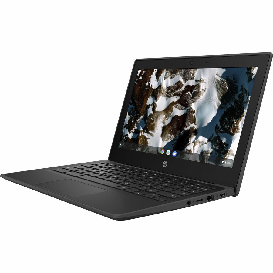 Chromebook HP 11 G9 EE 11,6" - HD - 1366 x 768 - Intel Celeron N5100 Quad-core (4 cœurs) 1,10 GHz - 8 Go de RAM totale - 8 Go de mémoire embarquée - 64 Go de mémoire flash - Jack Black 7W6L3UT#ABA