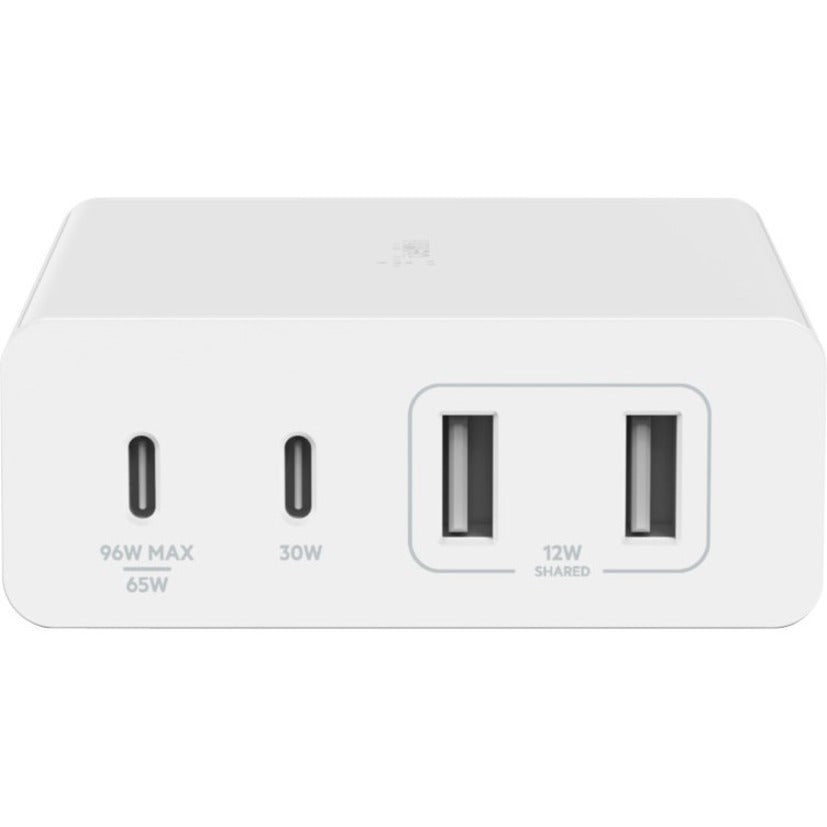 Belkin USB-C Wall Charger - 108W MacBook Laptop Tablet Chromebook Charger - Power Adapter WCH010DQWH